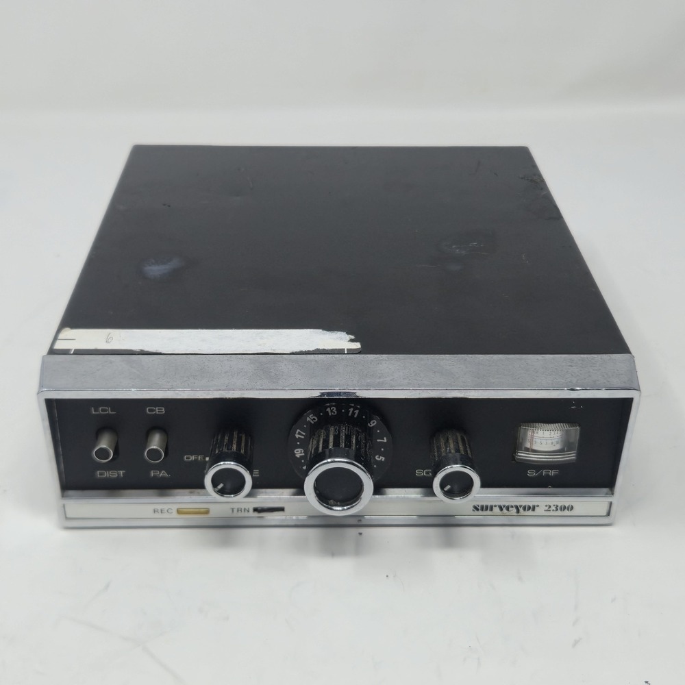 Vintage Surveyor 2300 23 Channel Mobile CB Radio Transceiver TESTED WORKING - Picture 1 of 12
